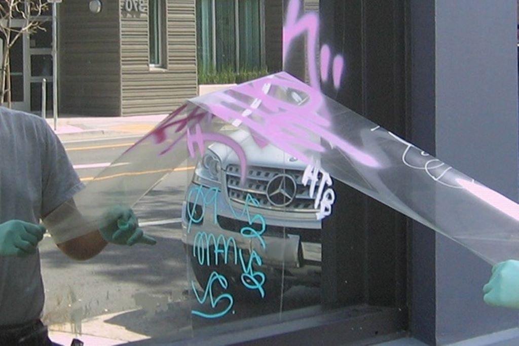 Anti-Graffiti Window Film